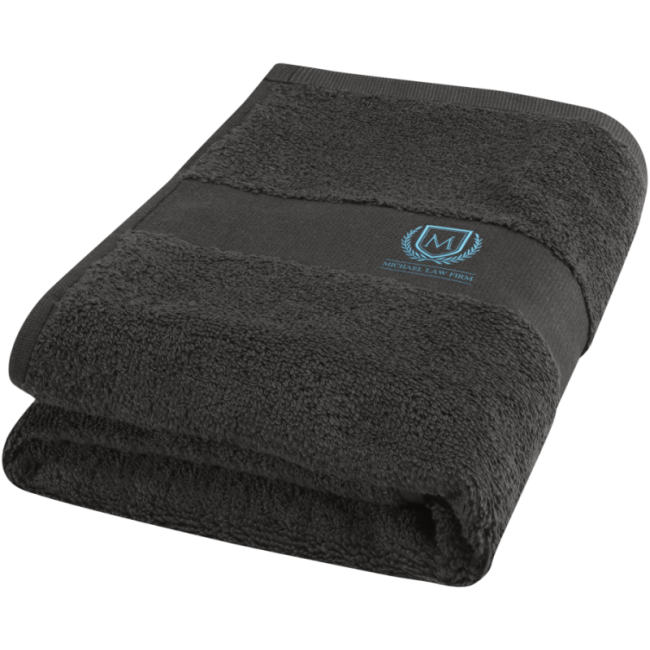 Serviette de bain publicitaire Charlotte 50 x 100 cm 