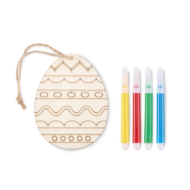 Oeuf de Pâques à colorier Dregg 