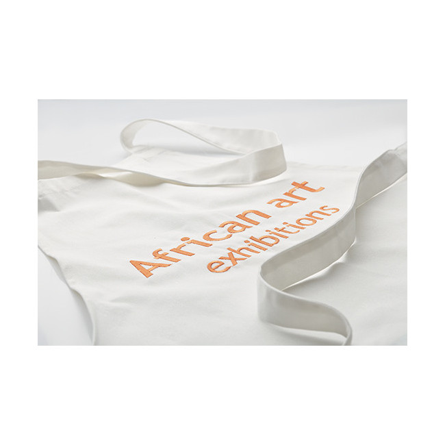 Tablier publicitaire sur-mesure Full Quadri Tablier publicitaire sur-mesure Full Quadri - broderie