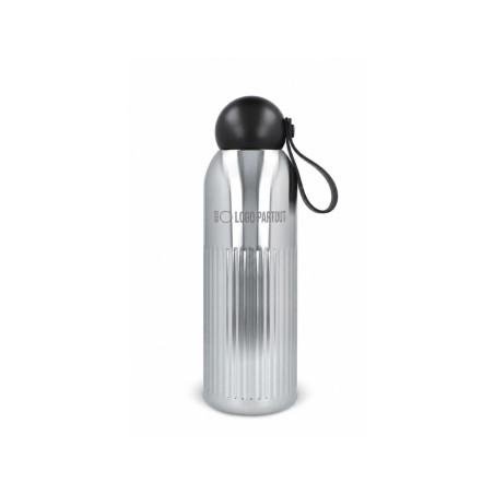 Gourde en acier chromé Sagaform Tekla 500 ml 