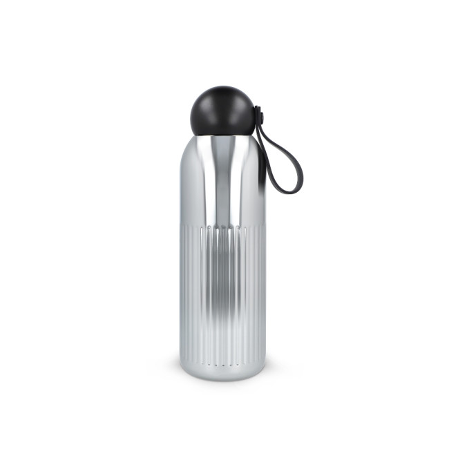 Gourde en acier chromé Sagaform Tekla 500 ml 