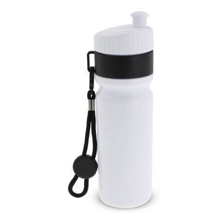 Bidon de sport personnalisé avec cordon 750 ml 