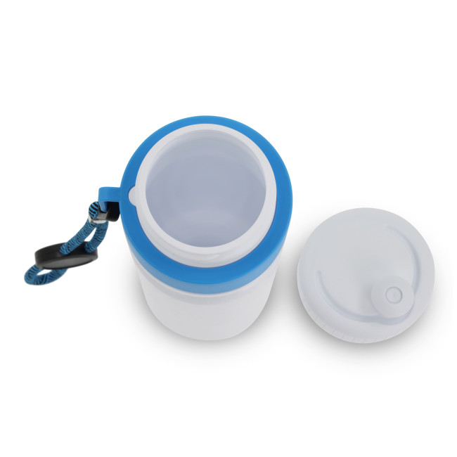 Bidon de sport personnalisé avec cordon 750 ml 