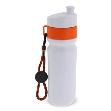 Bidon de sport personnalisé avec cordon 750 ml 