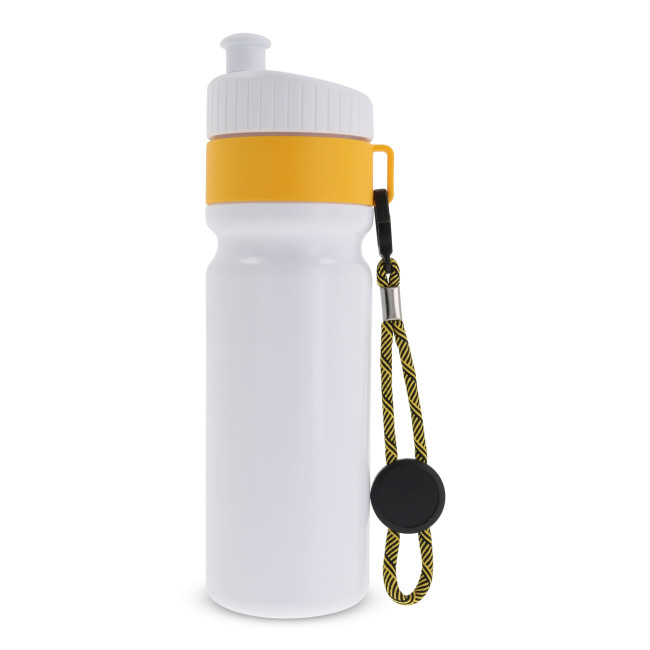Bidon de sport personnalisé avec cordon 750 ml 