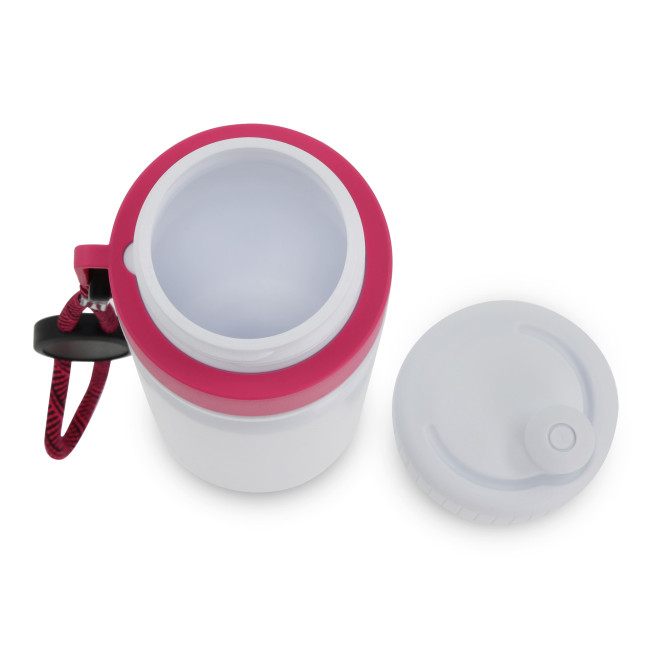 Bidon de sport personnalisé avec cordon 750 ml 