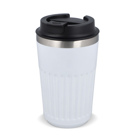 Mug isotherme publicitaire en acier recyclé 400 ml 