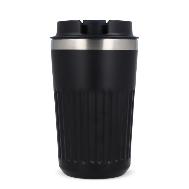 Mug isotherme publicitaire en acier recyclé 400 ml 