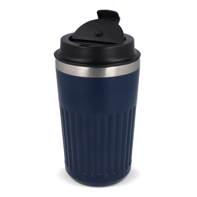Mug isotherme publicitaire en acier recyclé 400 ml 
