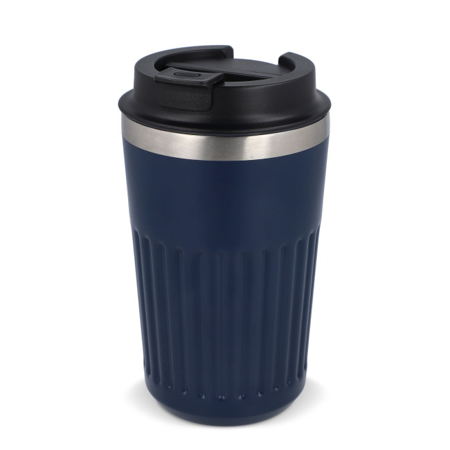 Mug isotherme publicitaire en acier recyclé 400 ml 