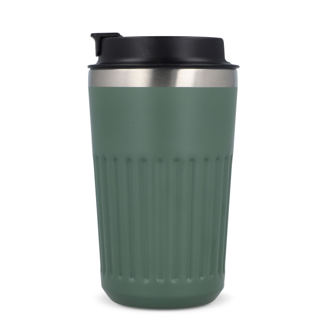 Mug isotherme publicitaire en acier recyclé 400 ml 