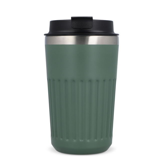 Mug isotherme publicitaire en acier recyclé 400 ml 