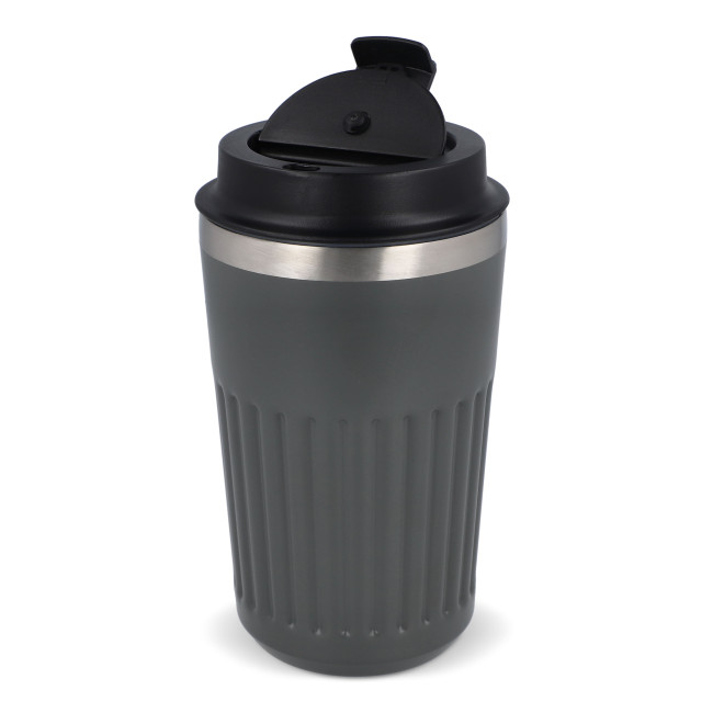 Mug isotherme publicitaire en acier recyclé 400 ml 