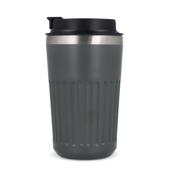 Mug isotherme publicitaire en acier recyclé 400 ml 