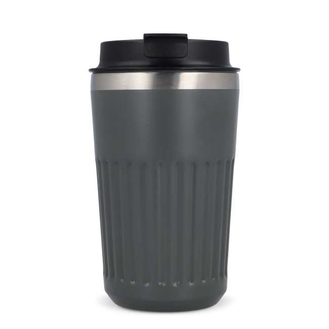Mug isotherme publicitaire en acier recyclé 400 ml 