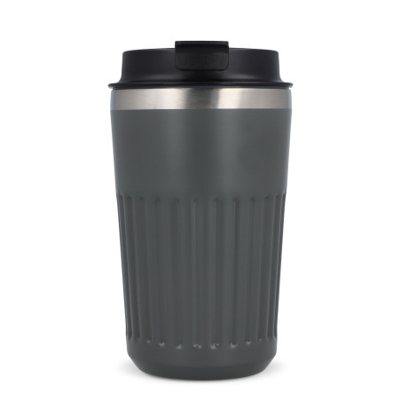 Mug isotherme publicitaire en acier recyclé 400 ml 