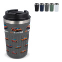 Mug isotherme publicitaire en acier recyclé 400 ml 