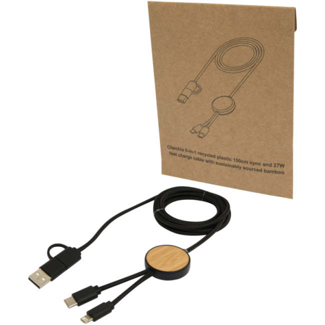 Câble de charge 5-en-1 de 150 cm Chechia 