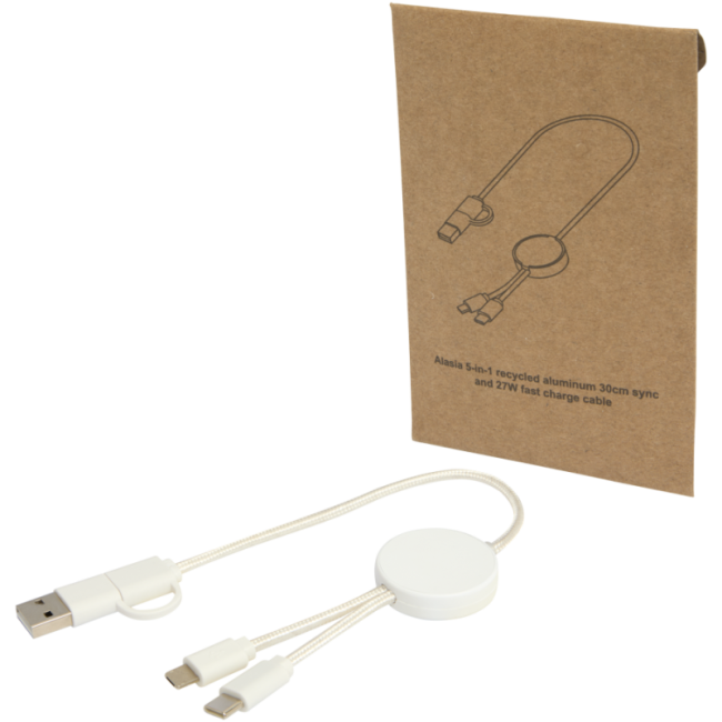 Câble 5-en-1 en plastique recyclé de 30 cm Citala 