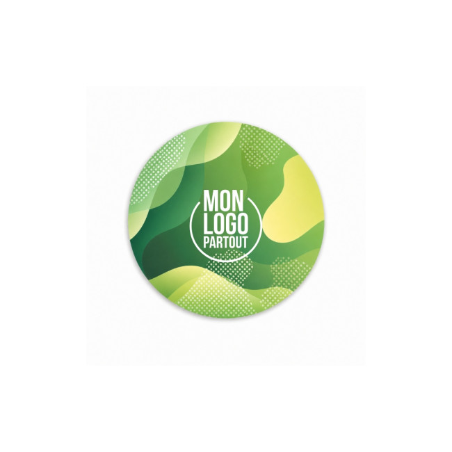 Sticker publicitaire rond ∅ 3 cm 