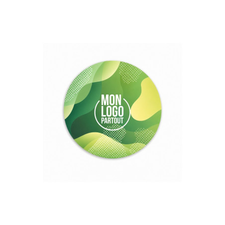 Sticker publicitaire rond ∅ 3 cm 