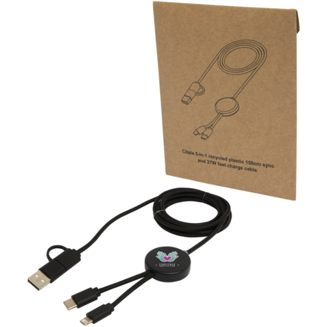 Câble de charge 5-en-1 de 150 cm Citala 