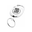 Porte-badge extensible à boucle Gerlos 
