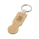 Porte-clés jeton en bambou Ronan 