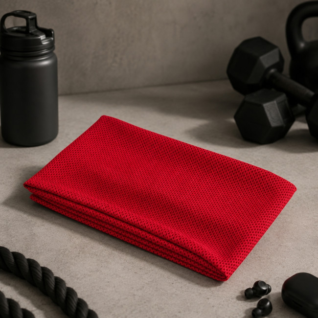 Serviette de sport publicitaire Althea 30 x 80 cm 