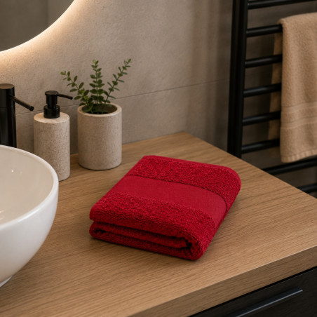 Serviette de bain publicitaire Charlotte 50 x 100 cm 