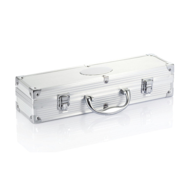 Set personnalisé de 3 pcs pour barbecue et coffret aluminium 