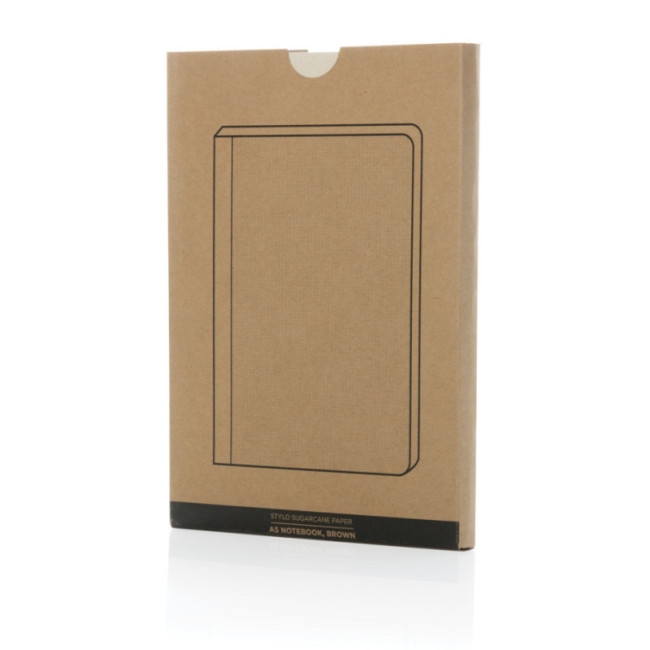 Carnet A5 Personnalisé en Papier Canne à Sucre 