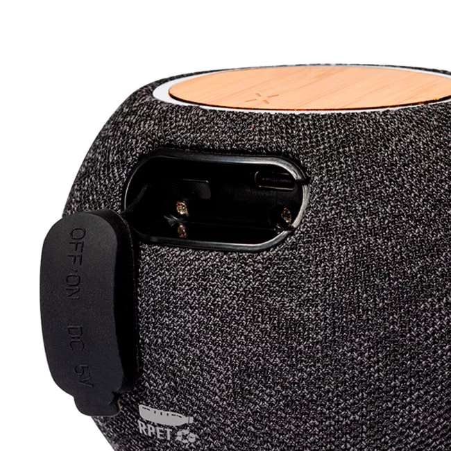 Enceinte avec chargeur induction publicitaire Cedric