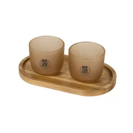 Tasses en verre avec...