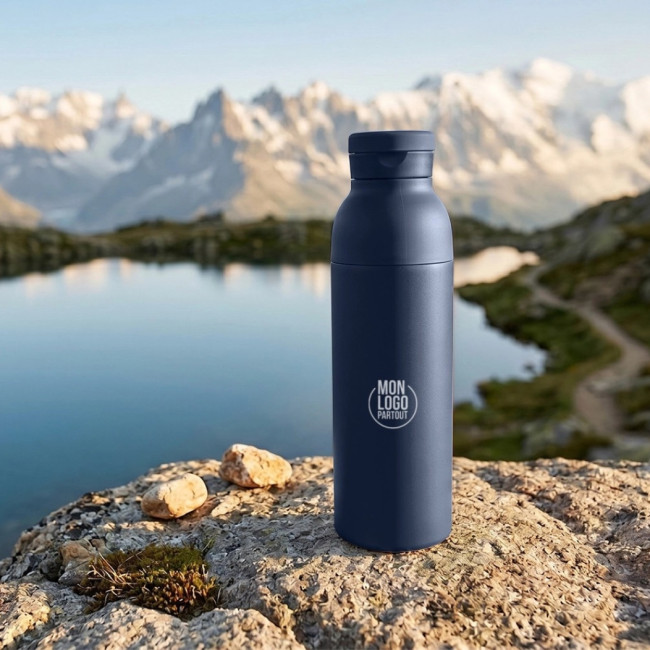 Gourde à double paroi personnalisée Illuminate 650 ml 