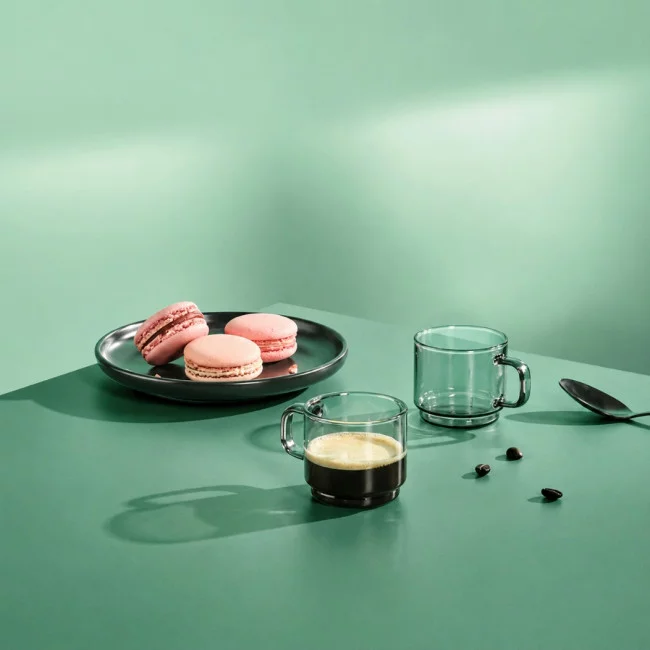 Lot de 2 tasses à expresso Adhoc Impact 70 ml 