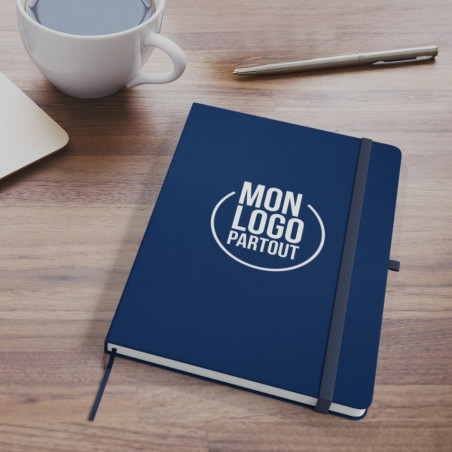 Carnet publicitaire en carton recyclé Teak 