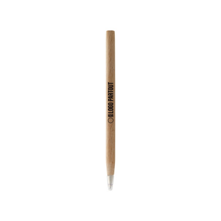 Stylo bille personnalisé en bois Arica 