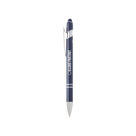 Stylo bille avec finition argenté Kish 