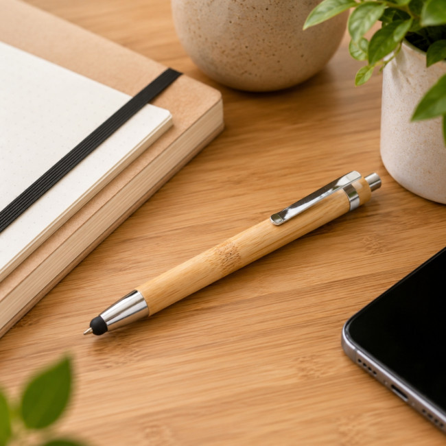 Stylo bille en bambou Elm 