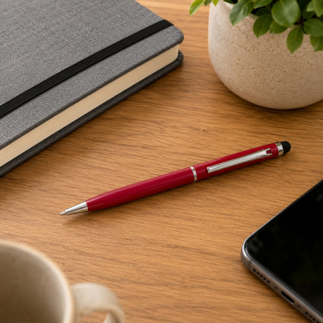 Stylo stylet publicitaire en aluminium Ore 