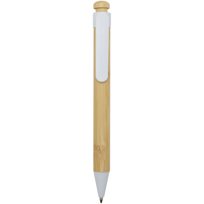 Stylo bille en bambou et plastique recyclé Rattan 