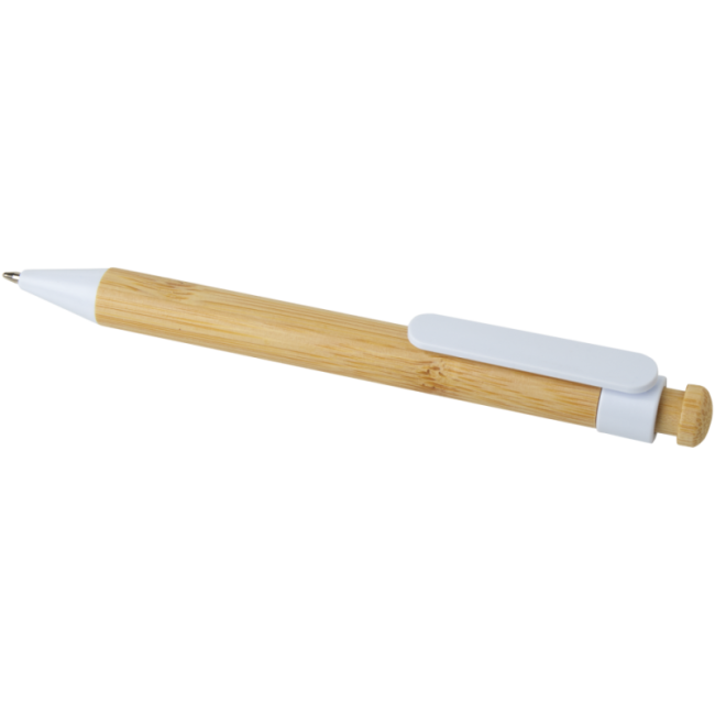 Stylo bille en bambou et plastique recyclé Rattan 