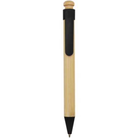 Stylo bille en bambou et plastique recyclé Rattan 