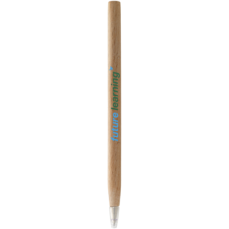 Stylo bille personnalisé en bois Arica 