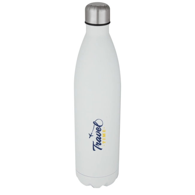 Bouteille isotherme publicitaire en inox Cove 1L 