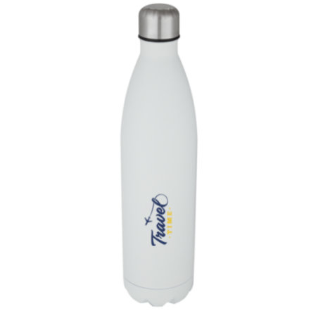 Bouteille isotherme publicitaire en inox Cove 1L 