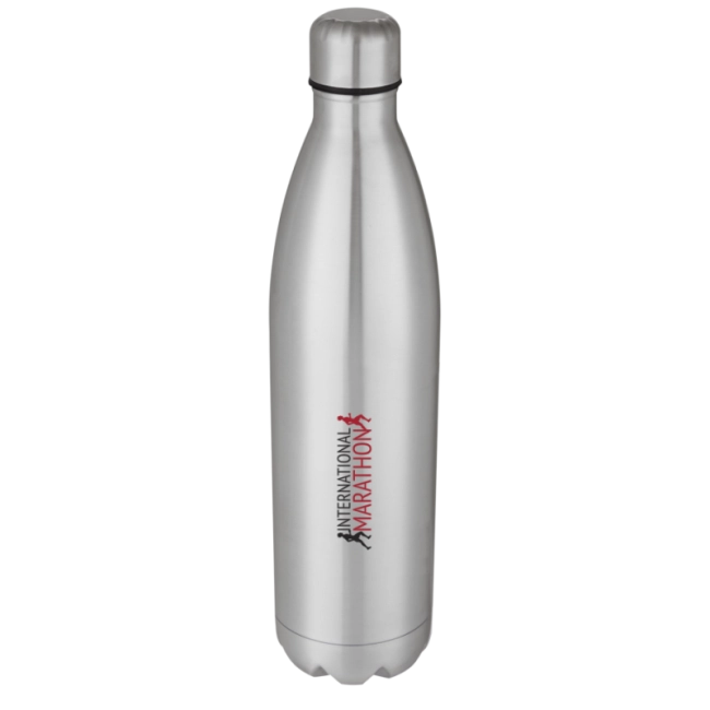 Bouteille isotherme publicitaire en inox Cove 1L 