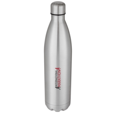 Bouteille isotherme publicitaire en inox Cove 1L 