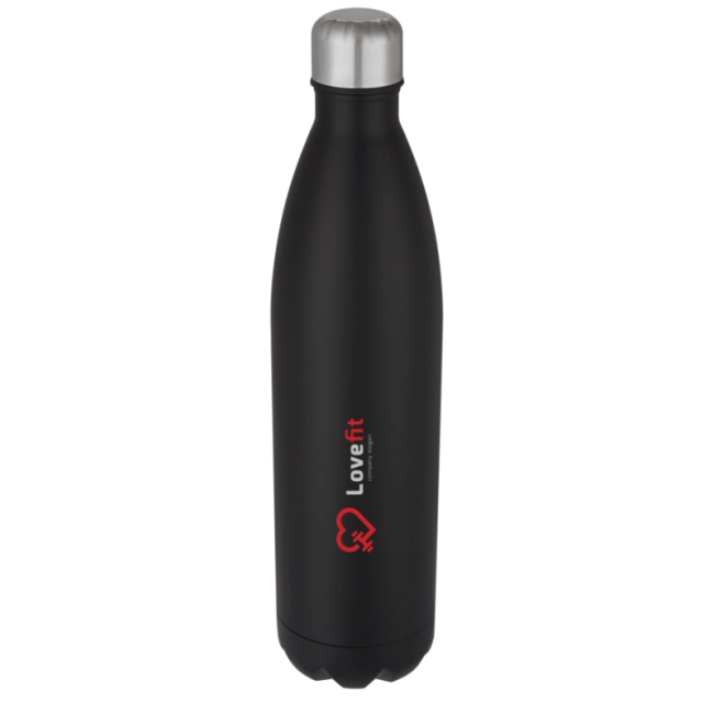 Bouteille isotherme publicitaire en inox Cove 1L 